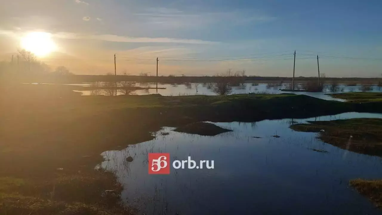 Оренбуржцев тревожит рост уровня реки Сакмара