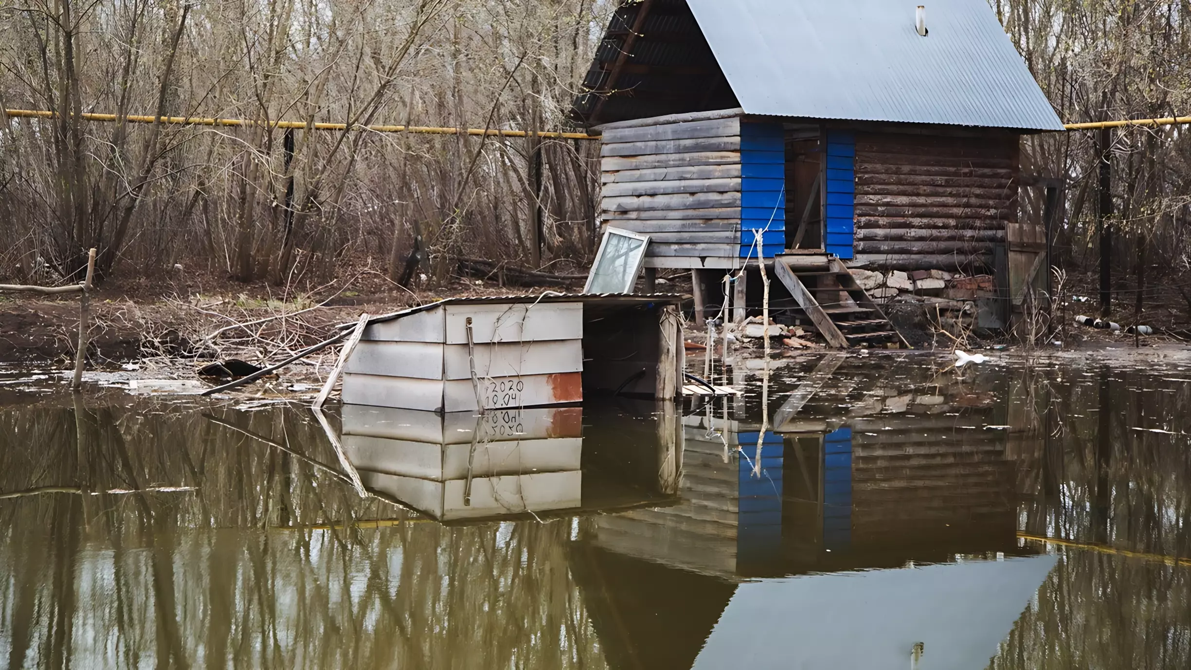 Города и села в Оренбуржье затопили талые воды