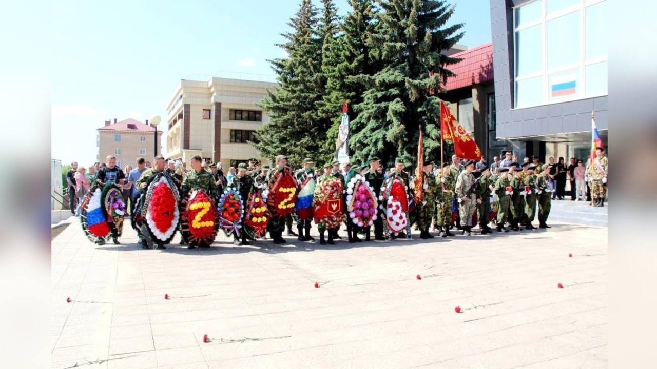Церемония прошла со всеми воинскими почестями