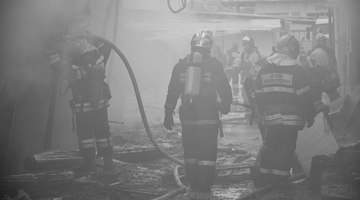 На пожаре в Переволоцком районе погиб человек