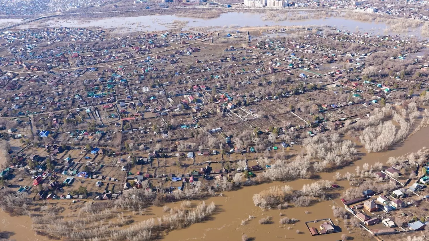 В Казахстане прорвало Магаджанское водохранилище