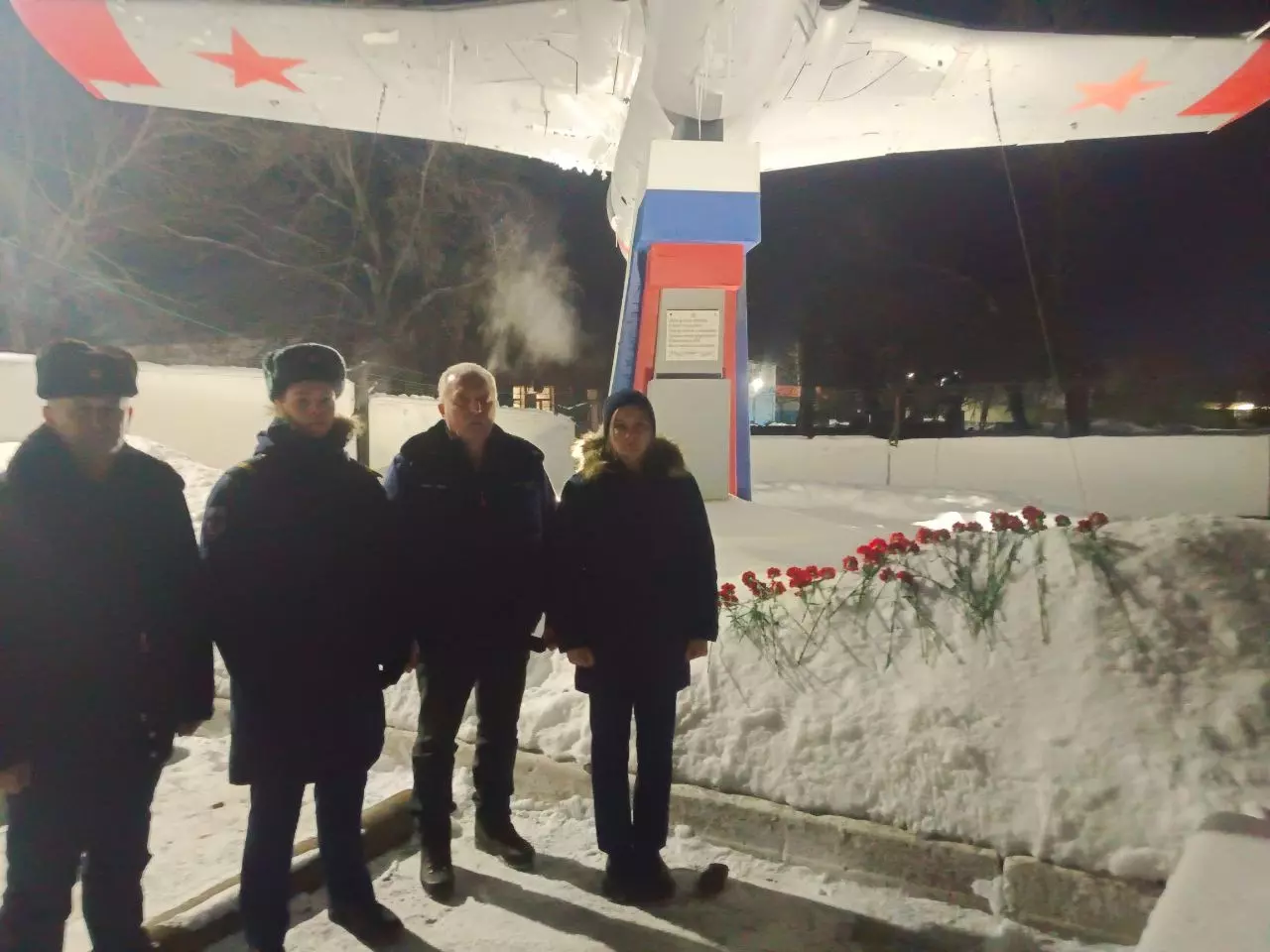 Мемориал погибшим оренбургским летчикам.