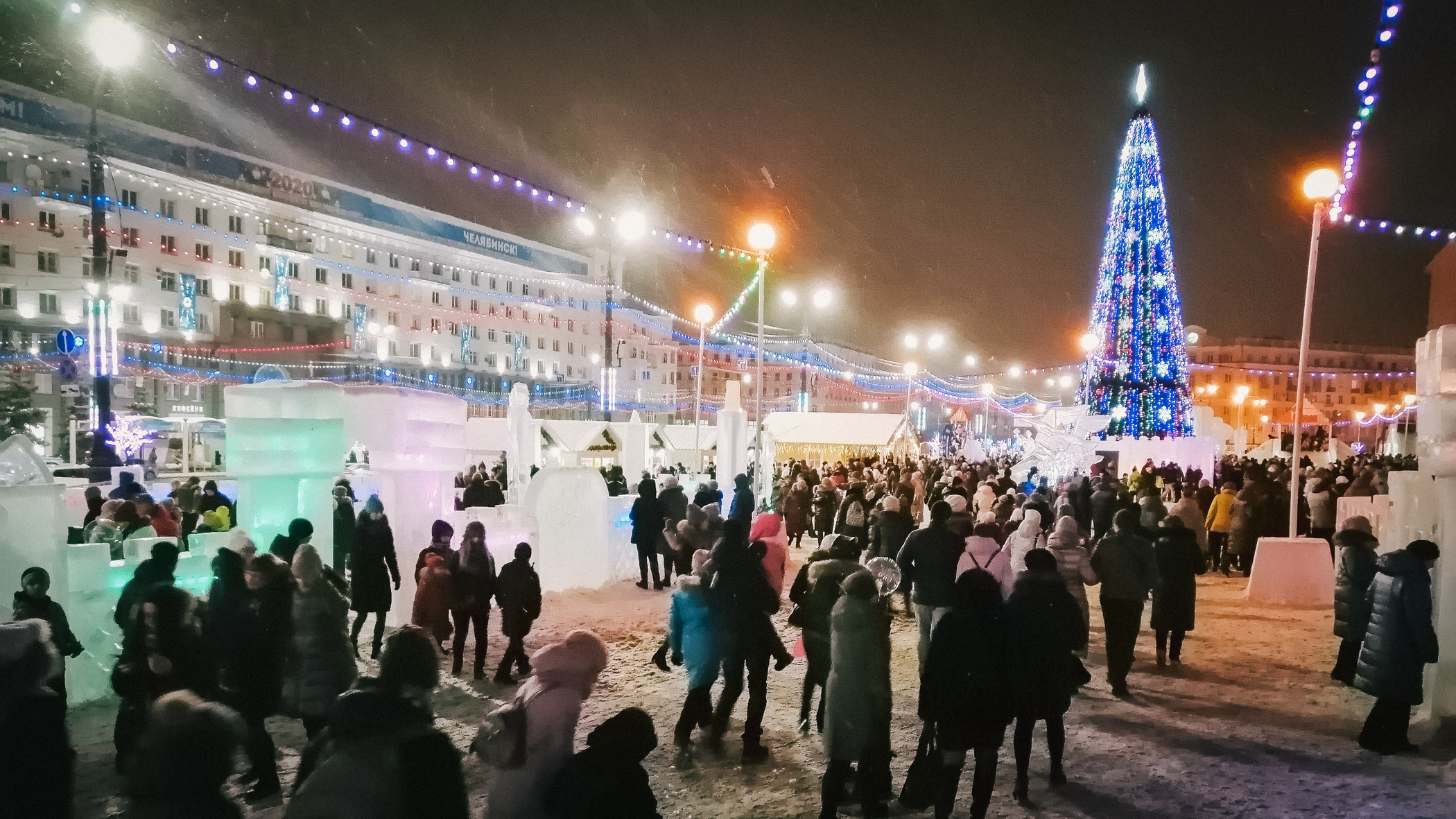 В Оренбурге в ночь на 1 января нового 2022 года ограничат движение транспорта