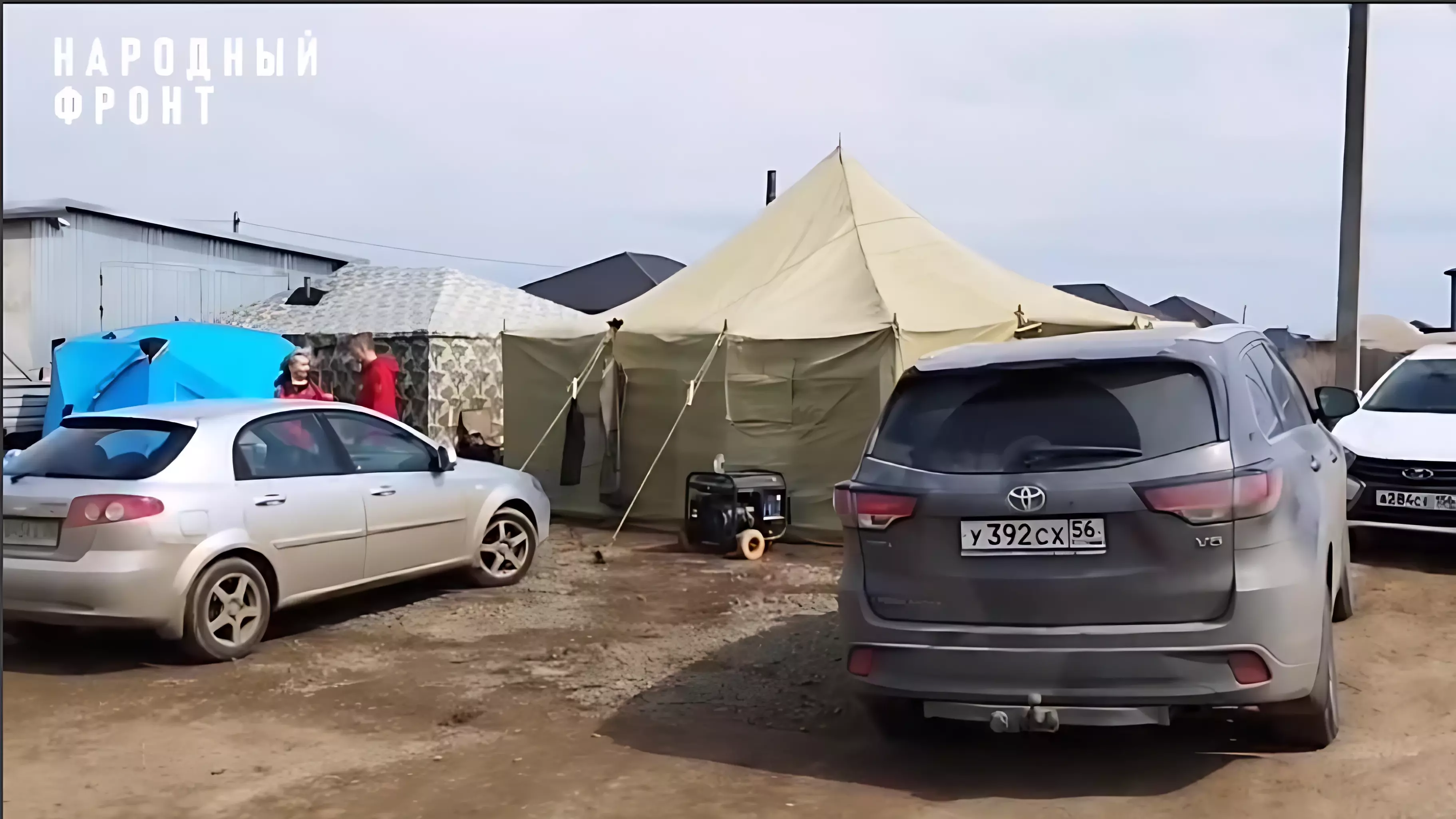 Жители СНТ «Заря» и ТСН «Ивановское» под Оренбургом разбили палаточный лагерь