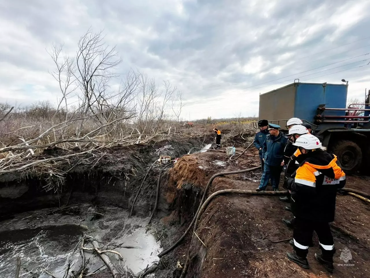 В октябре 2023 года в Оренбуржье ликвидировали последствия расконсервации нефтяной скважины