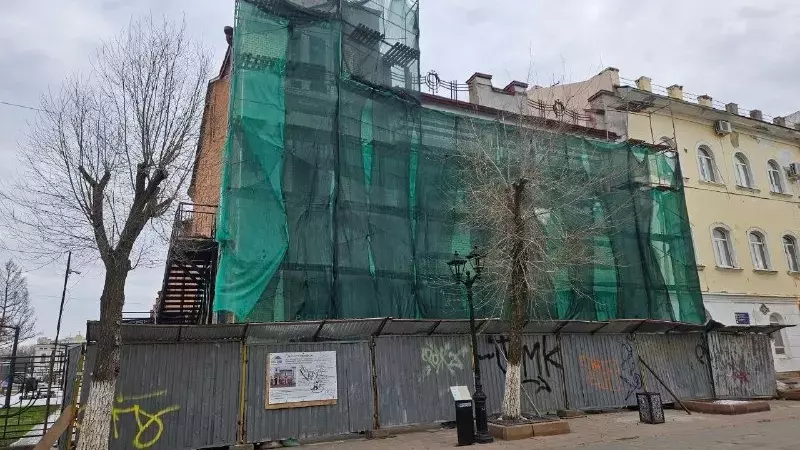 Реставрация здания на ул. Советской