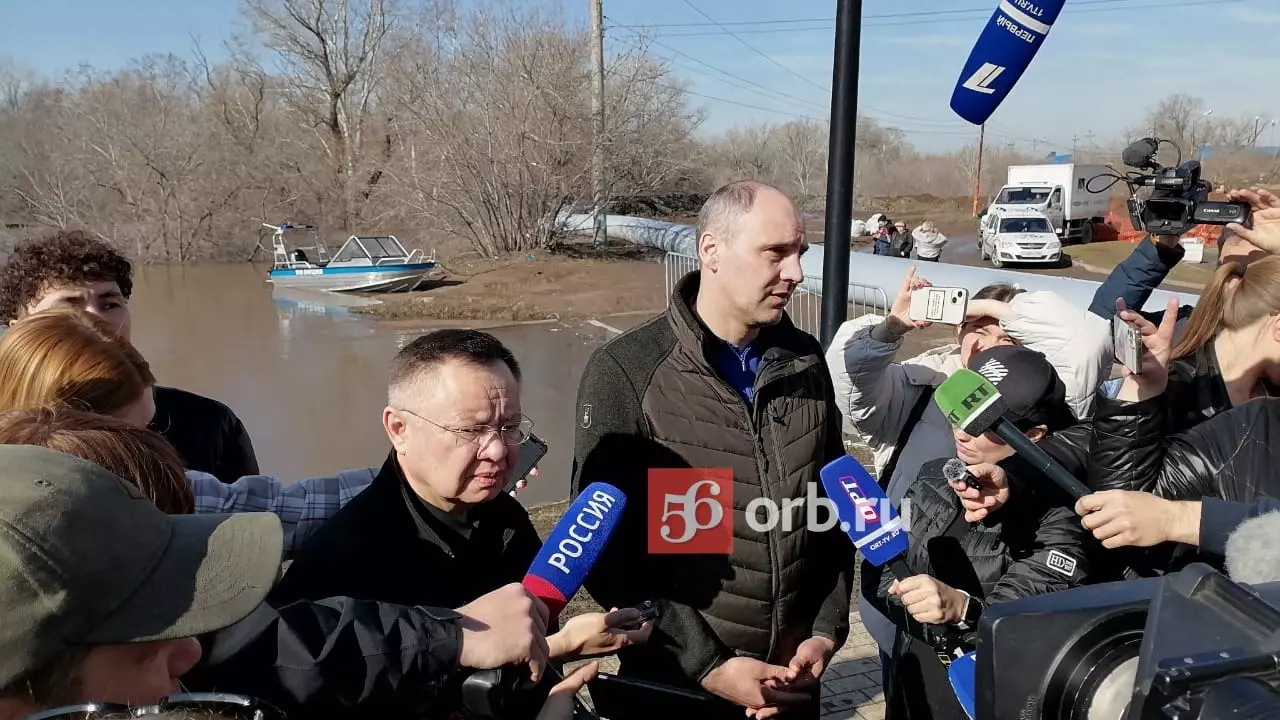 Губернатор Оренбуржья доложил о паводке в регионе Владимиру Путину
