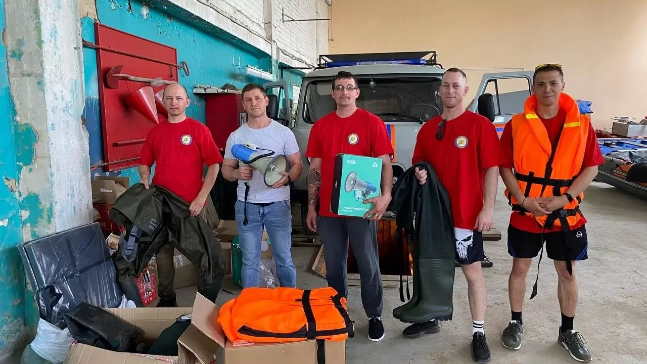 Волонтеры из отряда «ОренСпас» получили адресную помощь от МТС