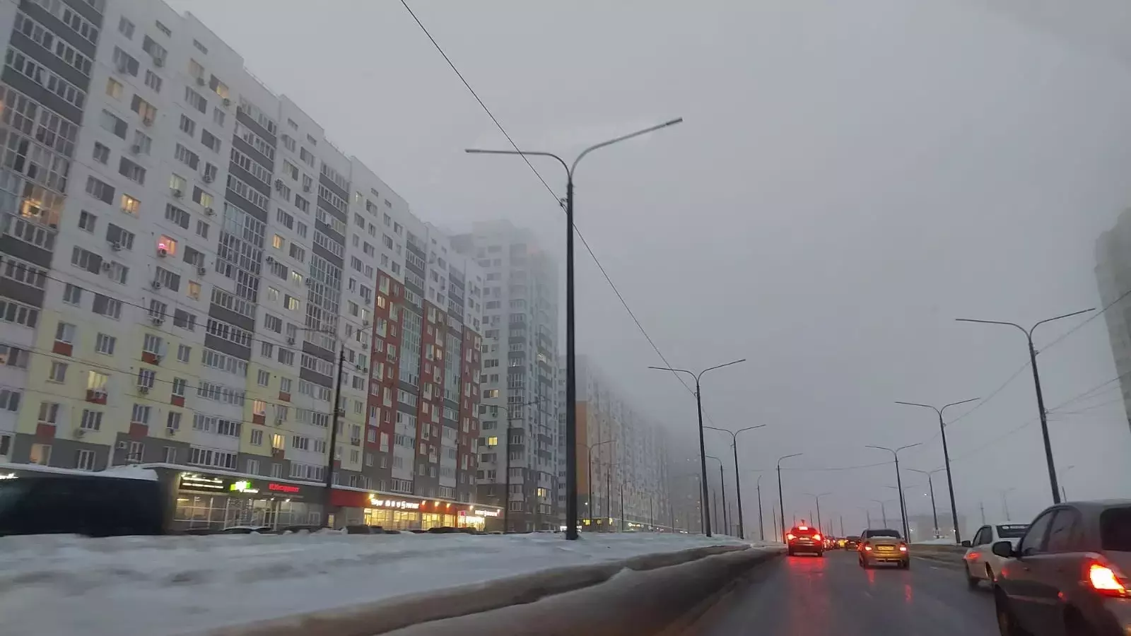 Туман в Оренбурге