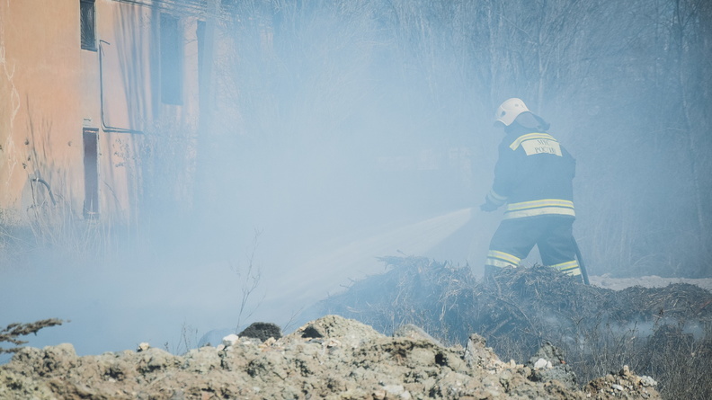 В Александровском районе в сгоревшем доме нашли тело мужчины