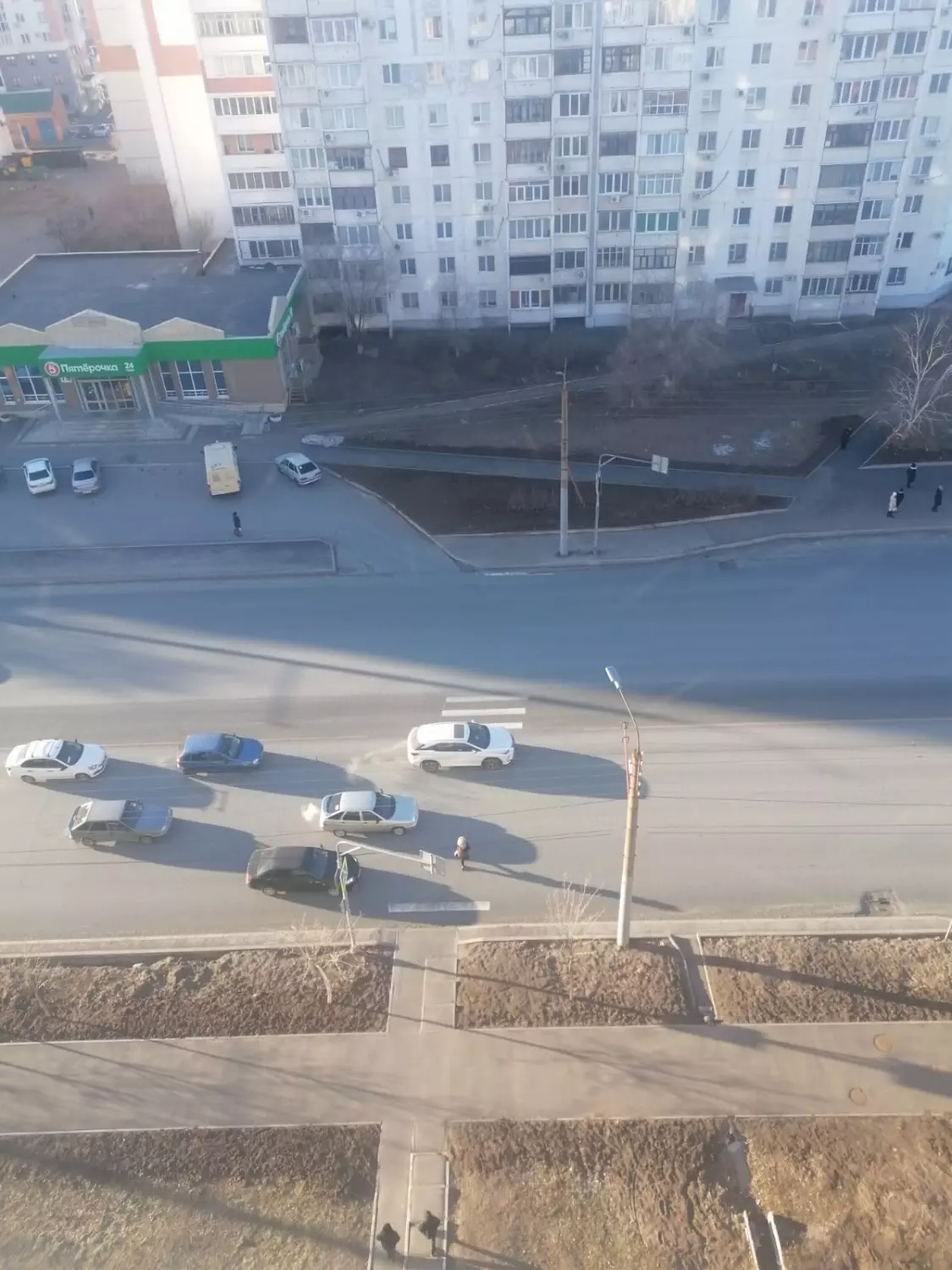 Невидимый пешеходный переход на улице Терешковой.