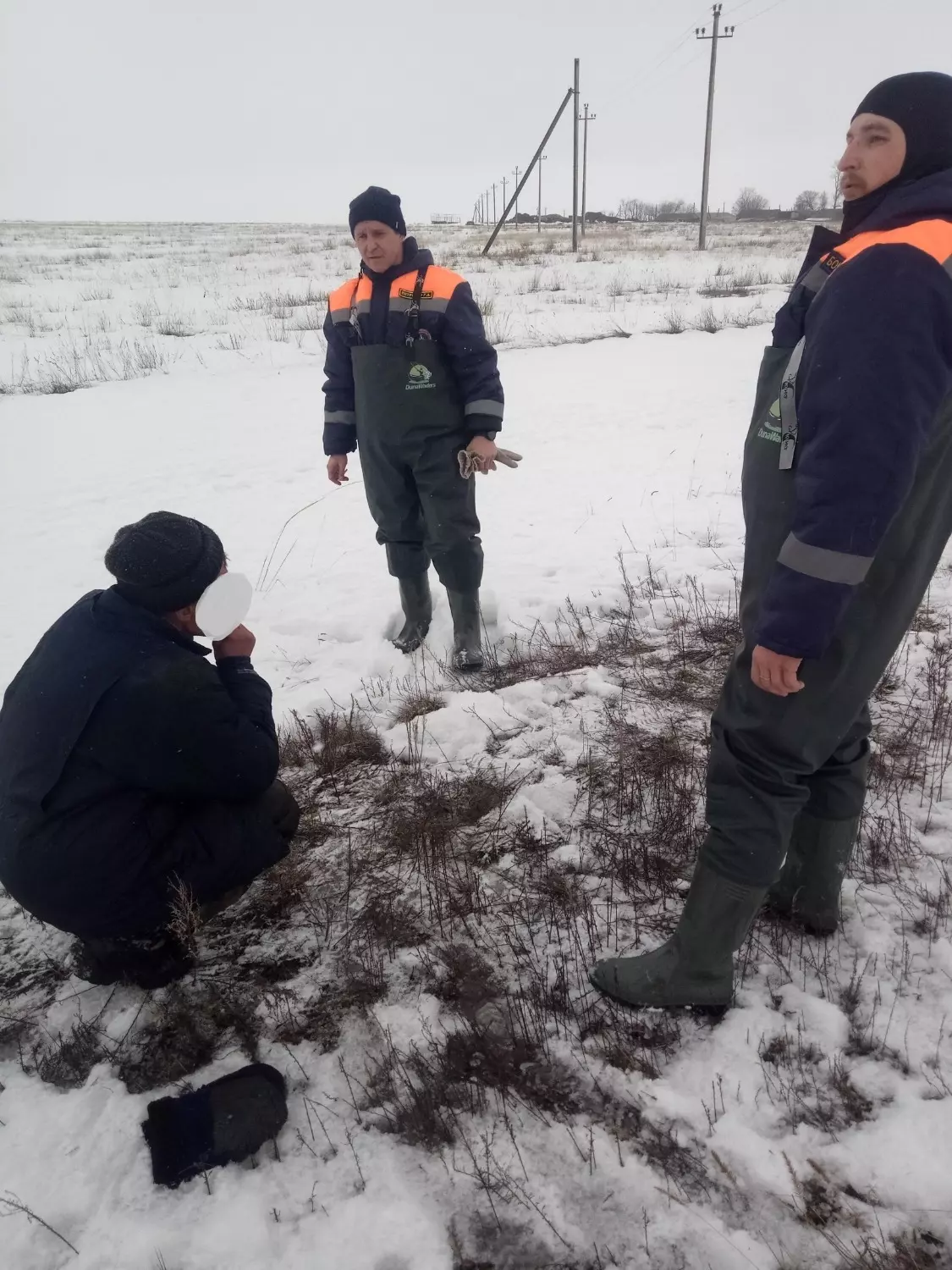 В Новосергиевке организовали спасательную операцию по поиску рыбаков