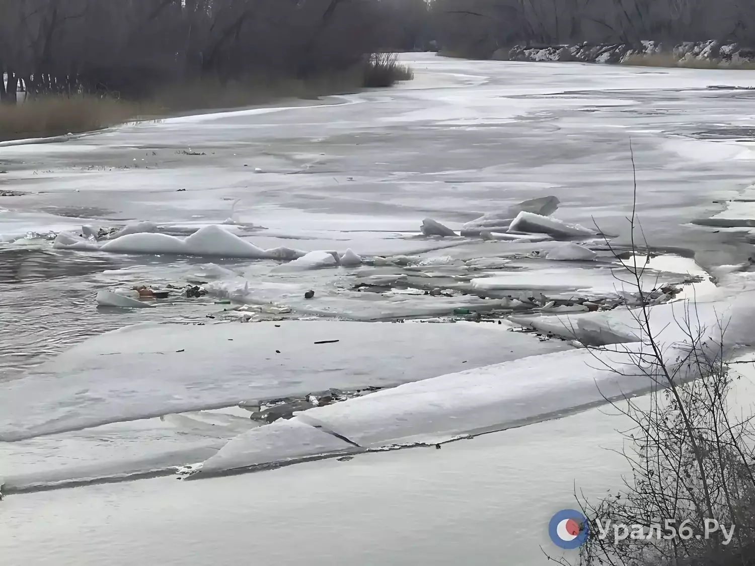 Лед тронулся на Урале в Орске