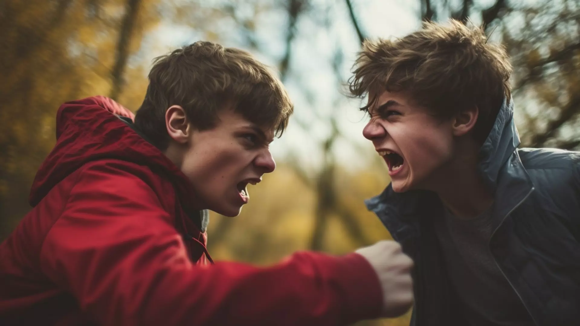 Ссора между подростками переросла в драку
