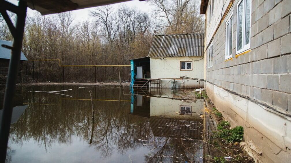 Из-за паводка в четырех муниципалитетах Оренбуржья введен режим повышенной готовности