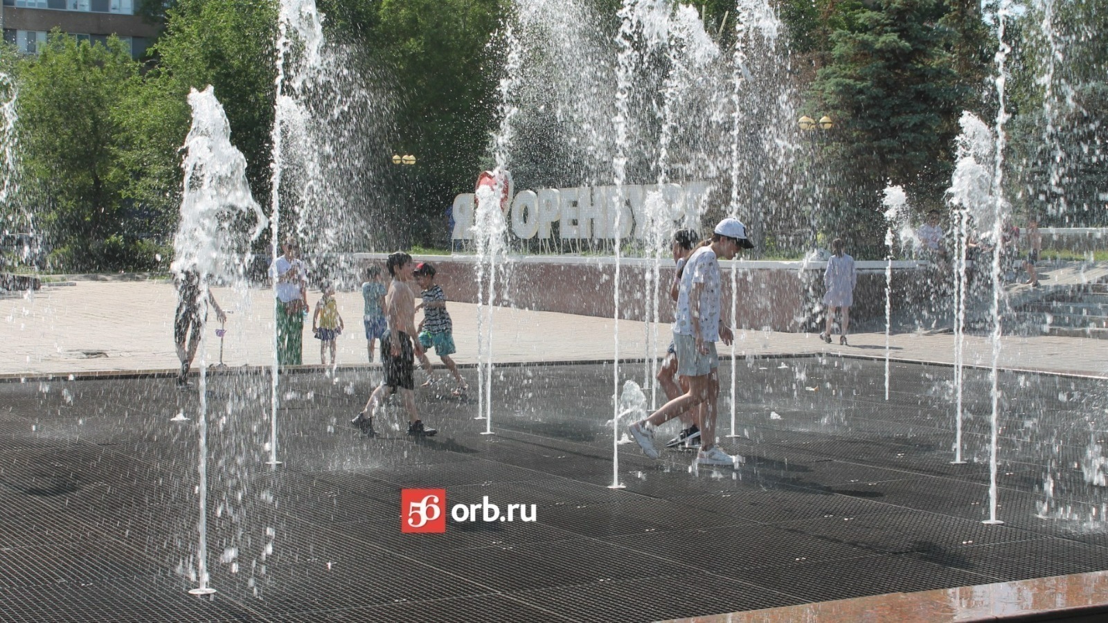 В Оренбуржье самая жаркая температура воздуха в стране