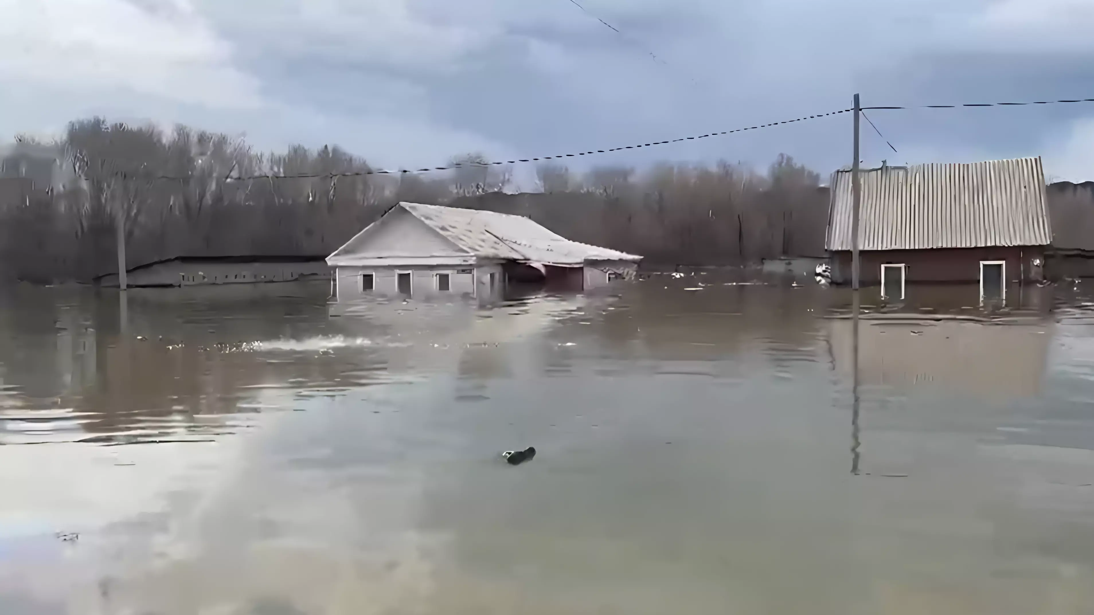 В Оренбуржье напряженная паводковая ситуация