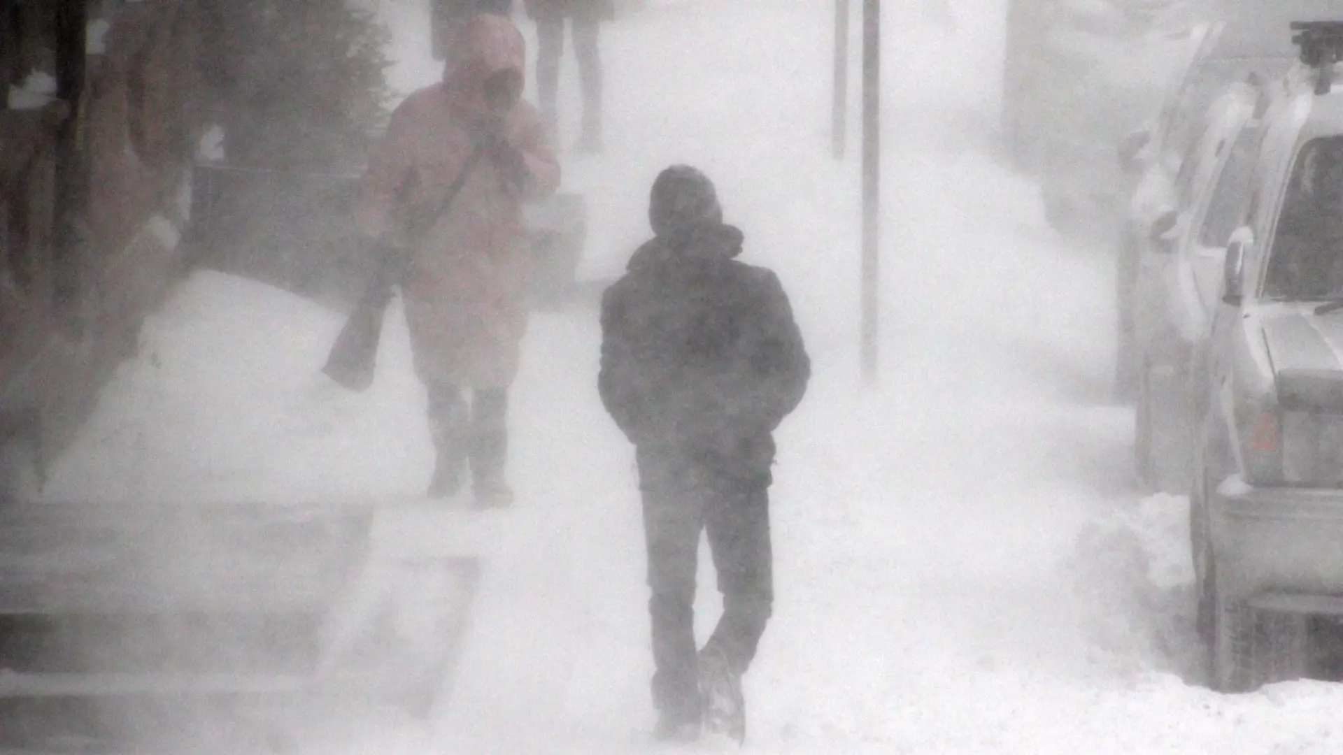 Похолодание и снегопад в Оренбуржье