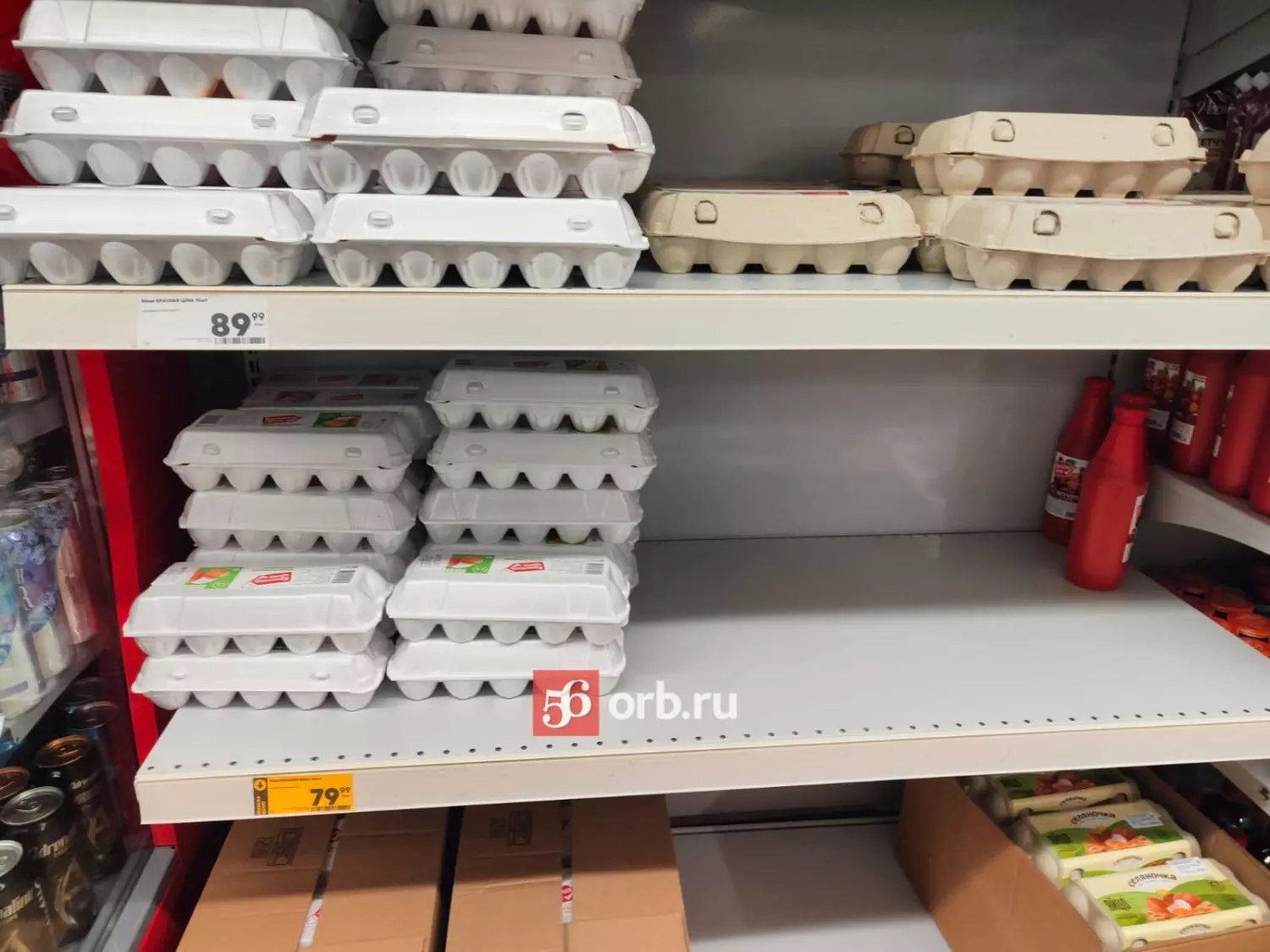 Яйца в Оренбургской области подскочили в цене