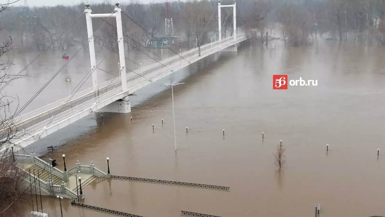 Последние данные о состоянии уровня рек в Оренбуржье вечером 21 апреля.