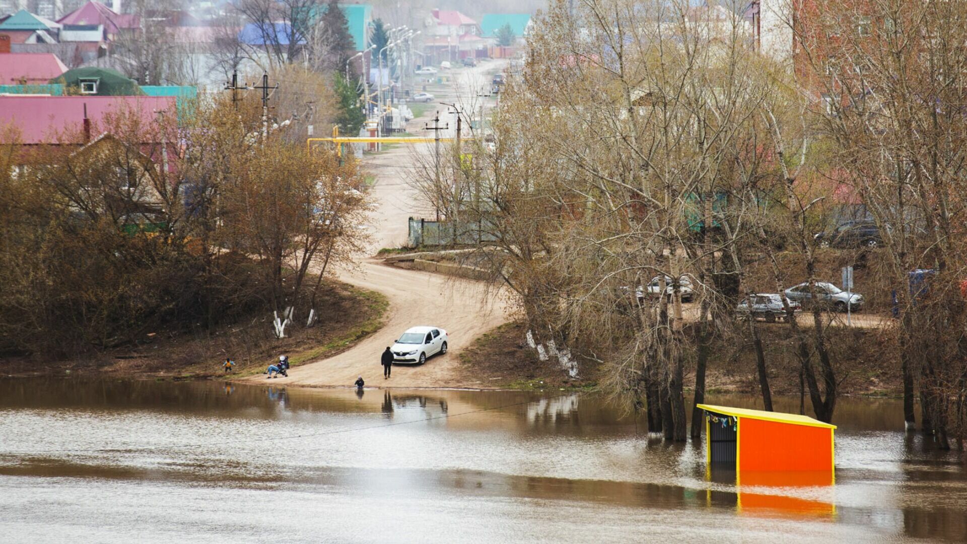 В этом году в Оренбуржье пришел серьезный паводок