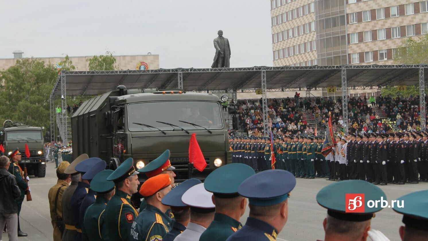 Парад Победы в Оренбурге