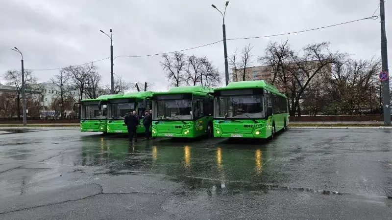 Новенькие автобусы 