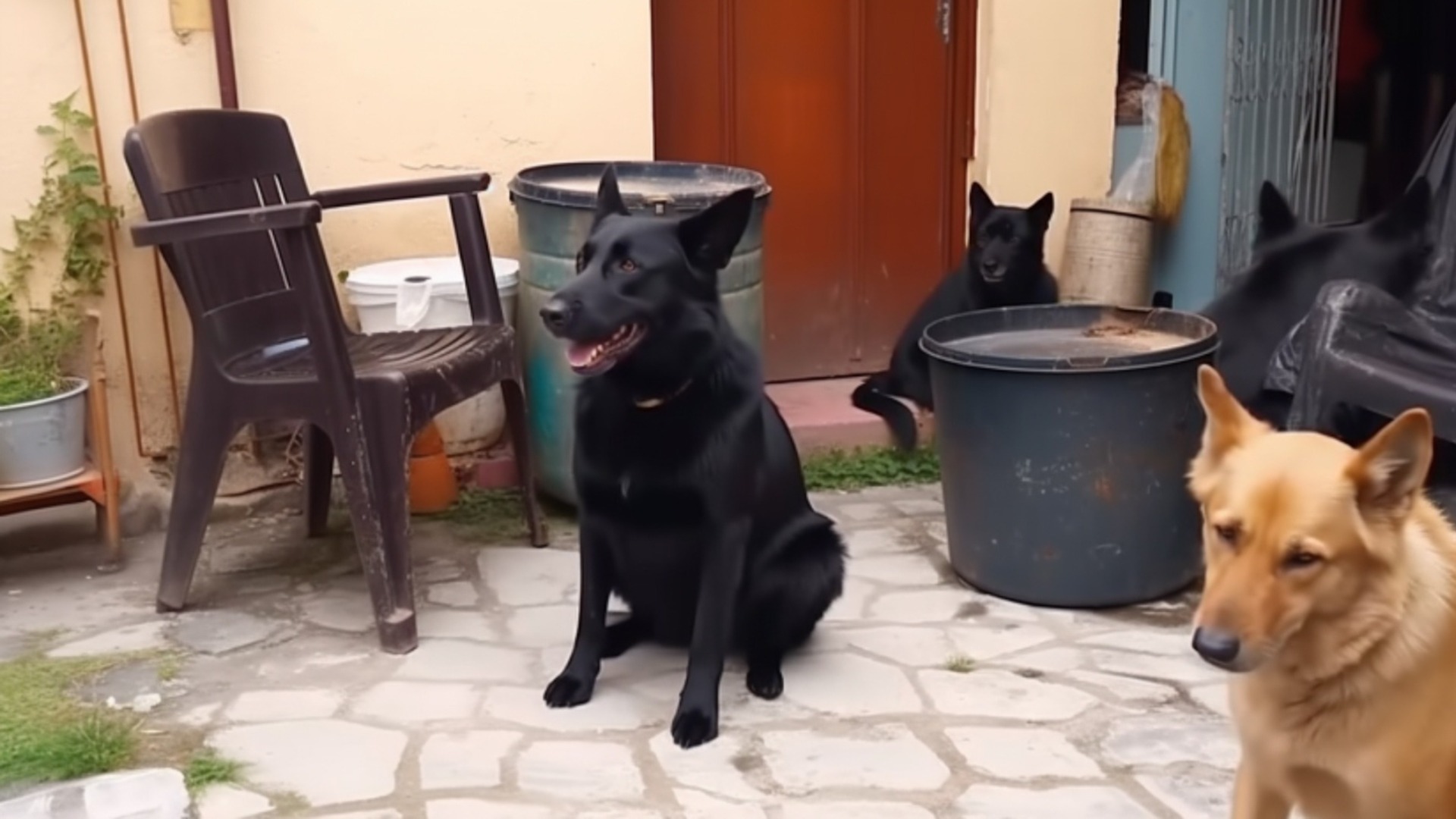 Бродячие собаки заполнили дворы Оренбурга