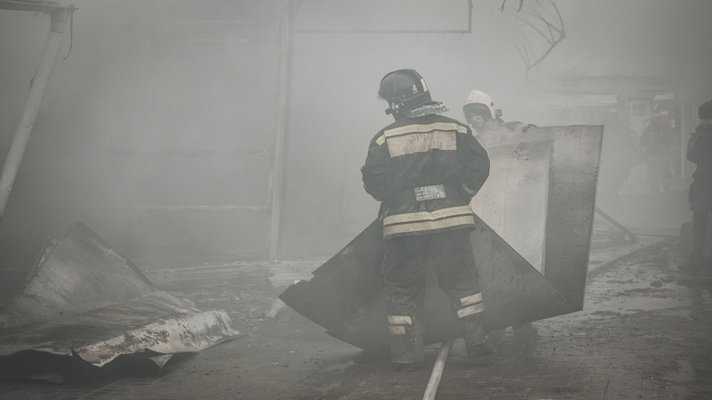 Под Оренбургом на пожаре погибла пожилая женщина