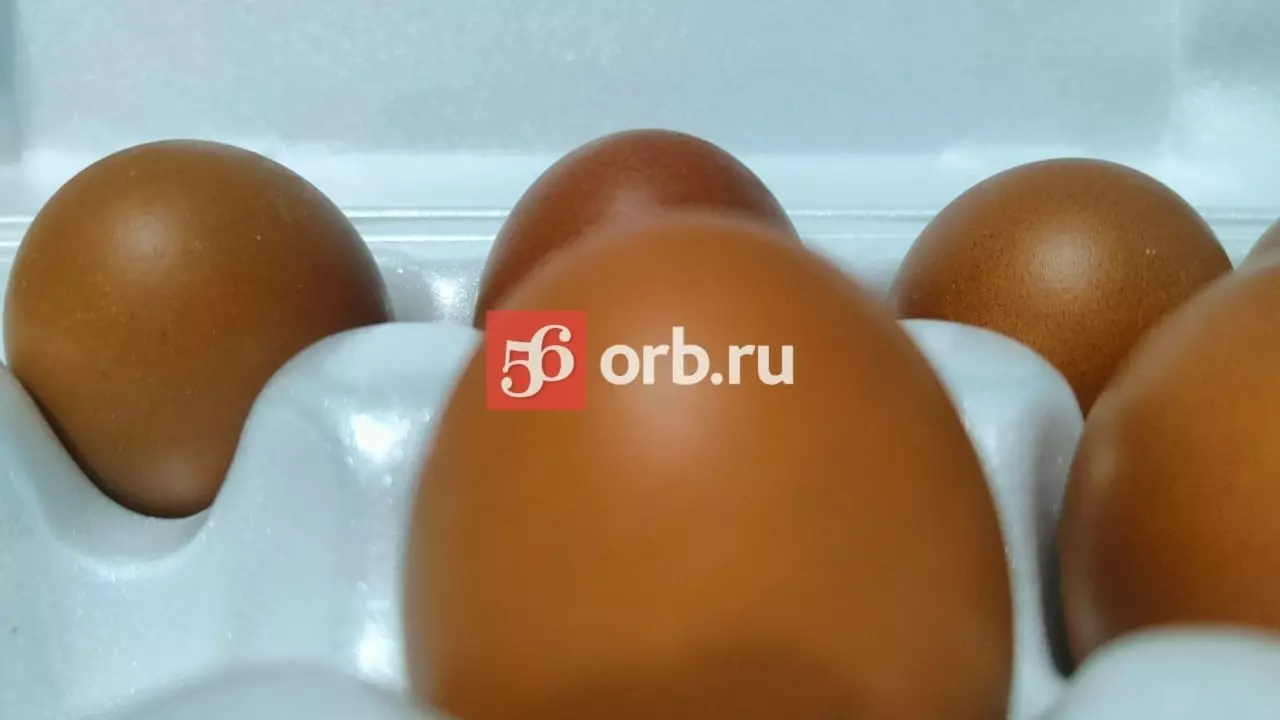 Цены на яйца растут в Оренбургской области