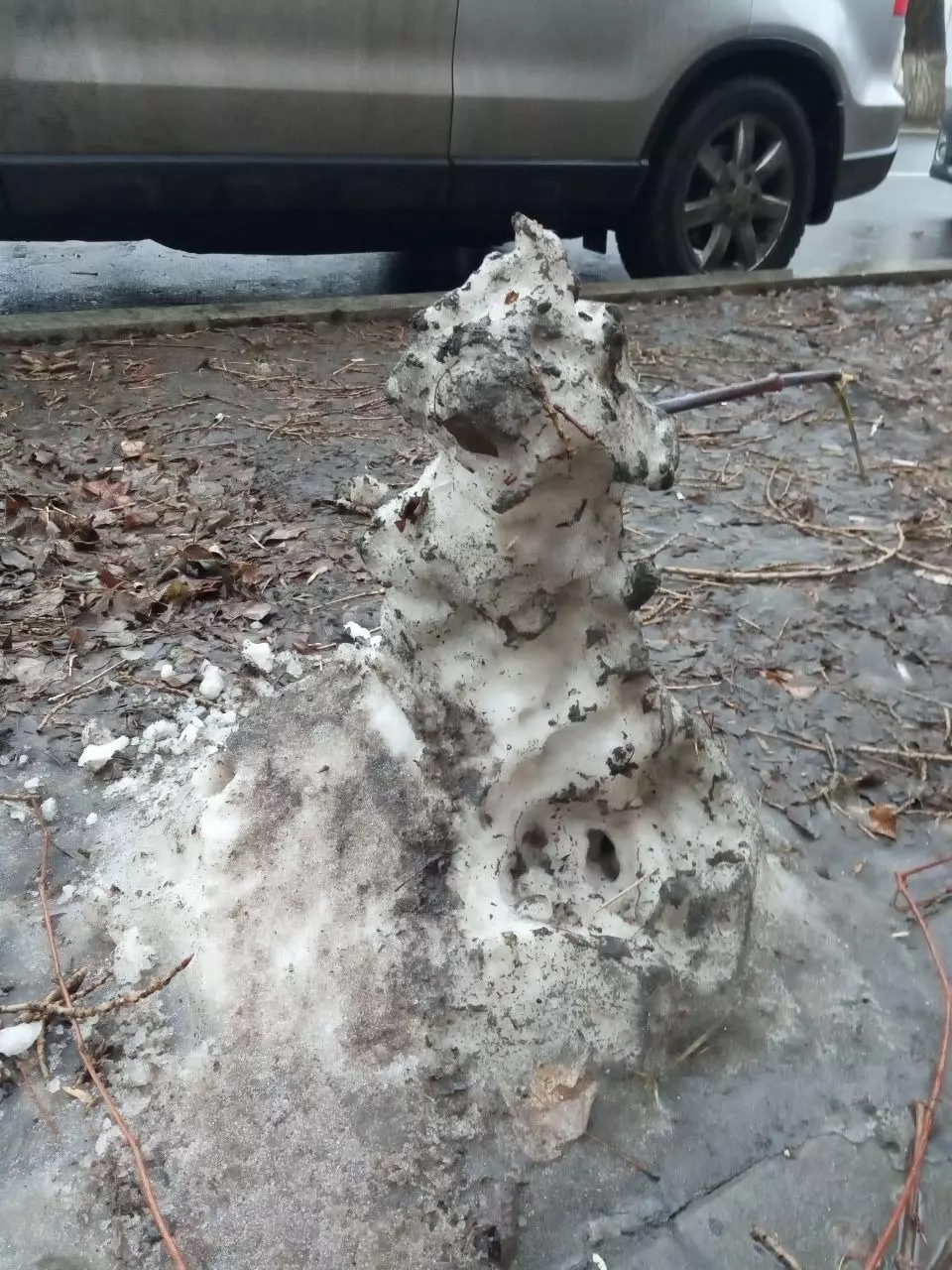 Оренбургский снеговик.
