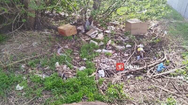 Разбросанный мусор в переулке Селивановском