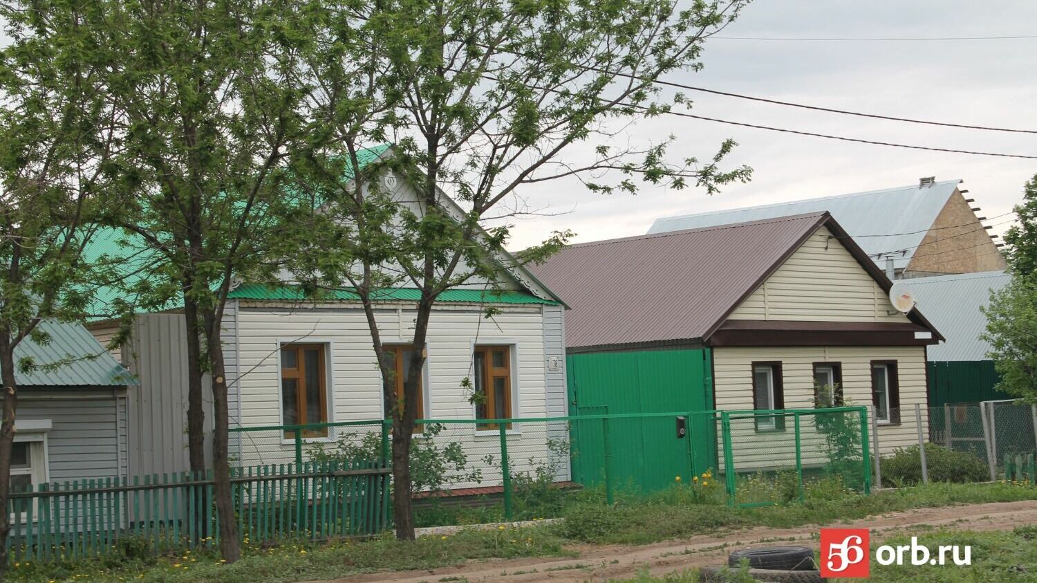 Дома в центре Оренбурга с современной отделкой