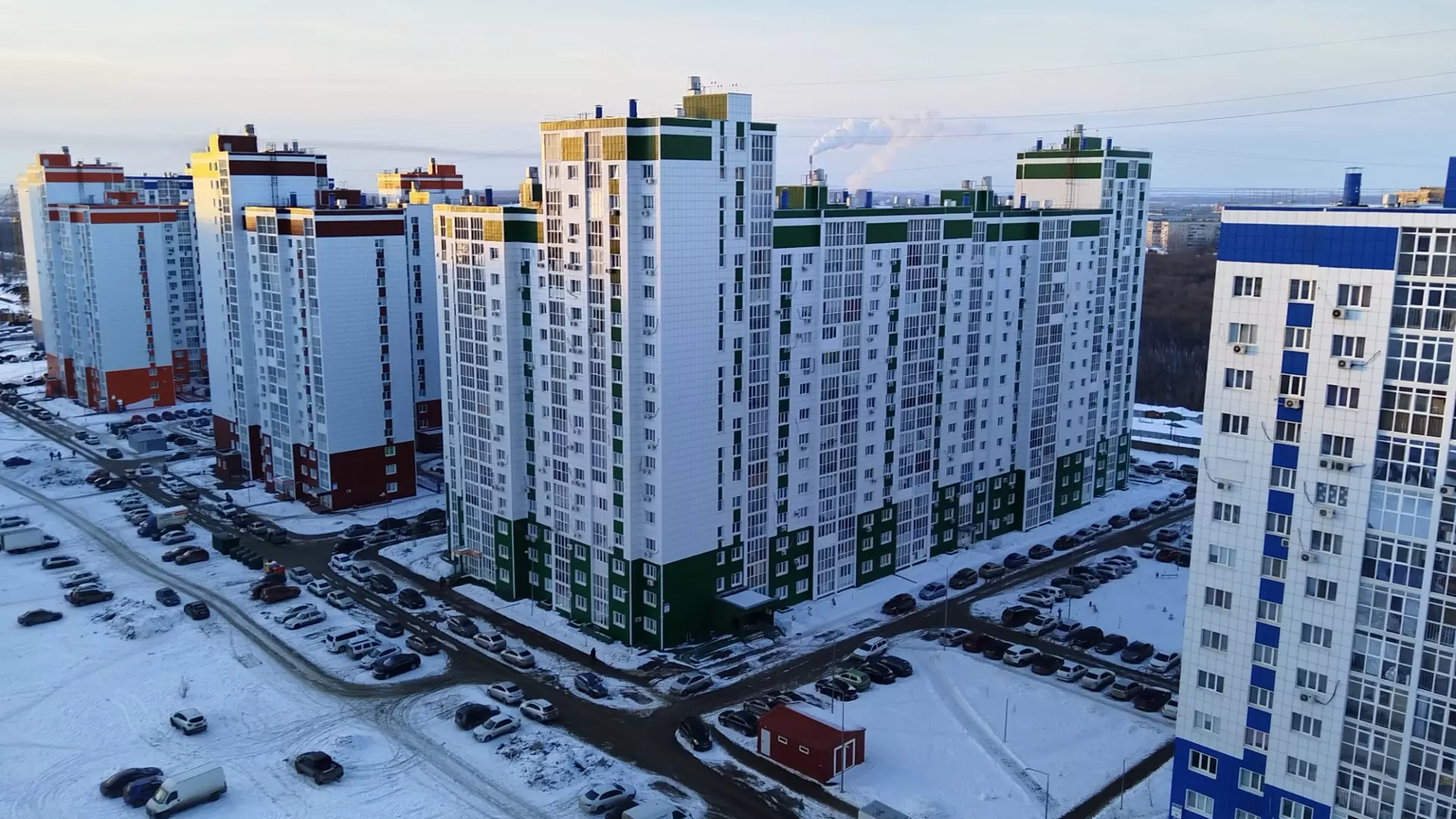 Многоквартирные дома в Оренбурге