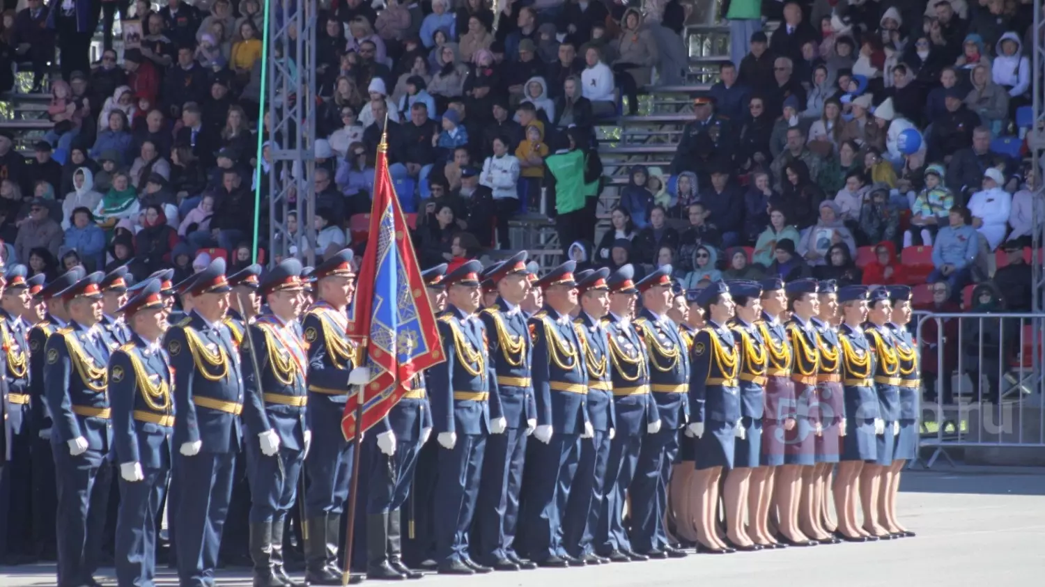 Парад Победы в Оренбурге 