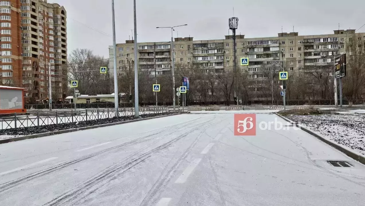 Дорога на улице Рокоссовского