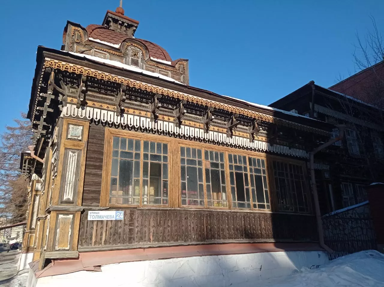 Старинный дом в Екатеринбурге 