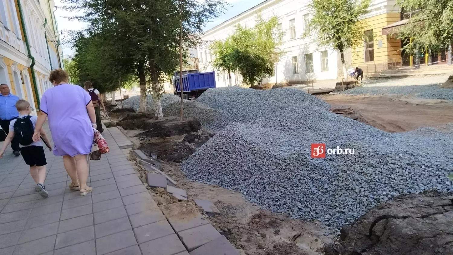 Ремонт на улице Советской продолжается с лета
